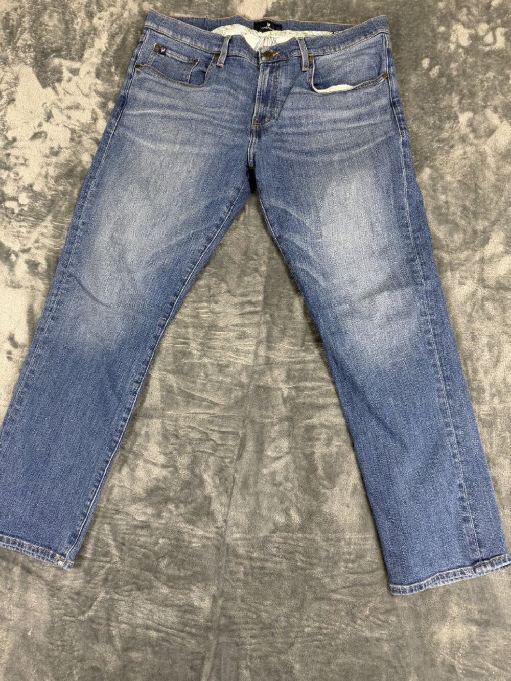 Cremeiux Relaxed Fit Blue Denim Jeans 36x30 Mens Casual Wear